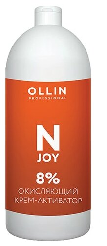 OLLIN Professional Окисляющий крем-активатор N-Joy 8 %, 1000 мл