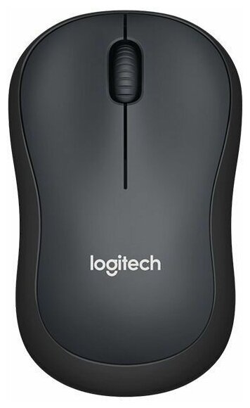Мышь Logitech M220 темно-серый оптическая 1000dpi silent беспроводная USB 2but