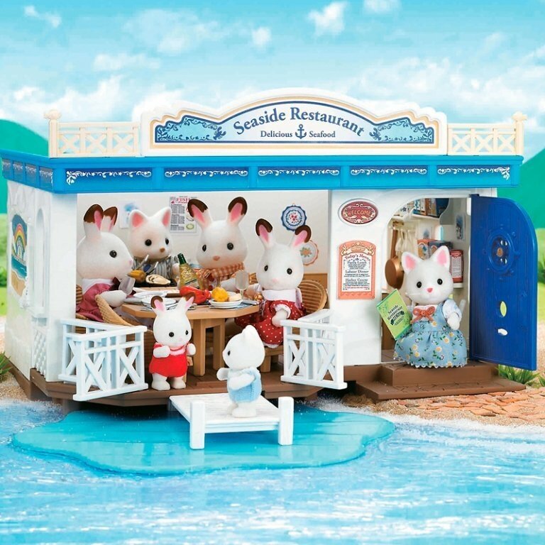 Игровой набор Sylvanian Families Морской ресторан 4190 - фото №13