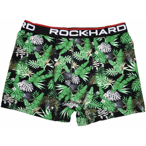 фото Трусы rock hard, размер xxl, черный, зеленый, серый
