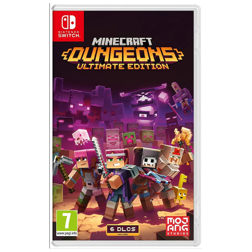 Игра Minecraft Dungeons Ultimate Edition (nintendo switch,русская версия)