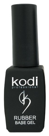 Kodi Базовое покрытие Rubber Base Gel, прозрачный, 12 мл, 60 г