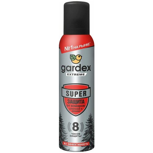 Gardex / Аэрозоль Gardex Extreme Super от комаров и других насекомых 150мл 1 шт