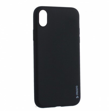 Чехол-крышка Deppa Gel Color Case для iPhone Xr, полиуретан, черный - фото №3