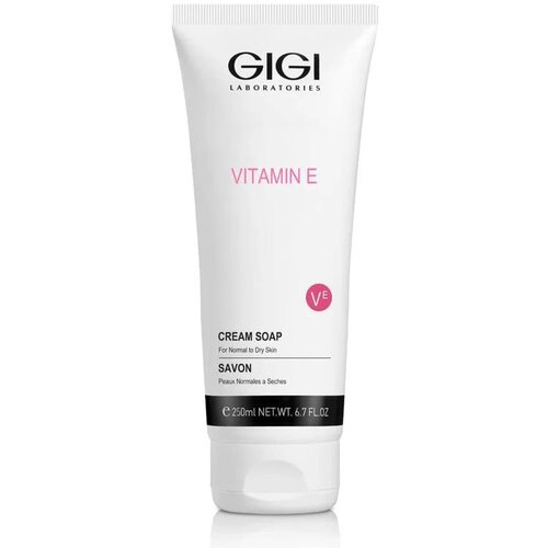 GIGI Жидкое крем-мыло для сухой и обезвоженной кожи Vitamin E Cream Soap, 250 мл