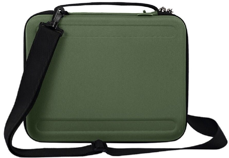 Сумка-органайзер для планшета и ноутбука WiWU Parallel Hardshell Bag для iPad 12.9" и Macbook 13.3" - Зеленый