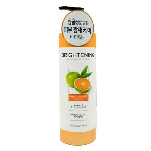 Гель для душа Shower Mate Green tangerine, 500 мл, 500 г