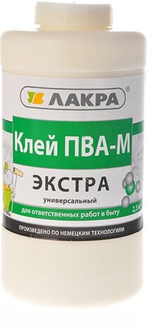 Клей универсальный ПВА-М Lakra Экстра 23 кг