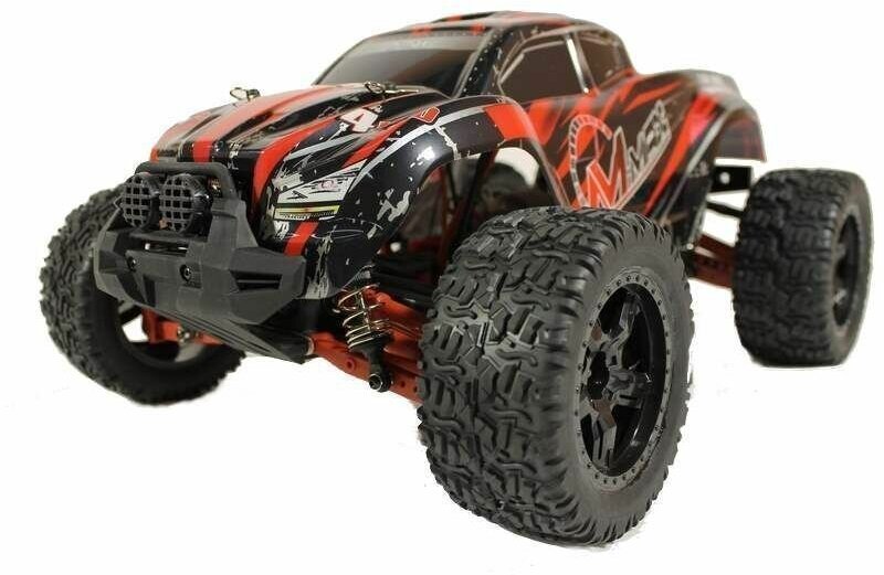 Радиоуправляемый монстр Remo Hobby MMAX UPGRADE 4WD RTR масштаб 1:10 2.4G - RH1031UPG RED