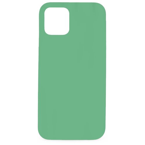 Пластиковый чехол накладка для iPhone 12 mini / Тонкий матовый чехол на Айфон 12 мини (Зеленый)