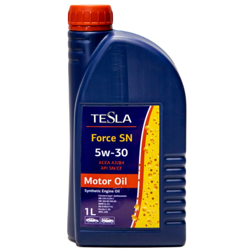 Моторное масло TESLA Force SN 5w-30 1 литр 4670028872901