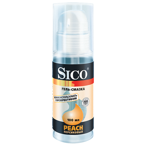 фото Гель-смазка Sico PEACH 100 мл флакон