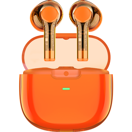 Наушники беспроводные Recci REP-W50 Amber TWS Earbuds, оранжевые