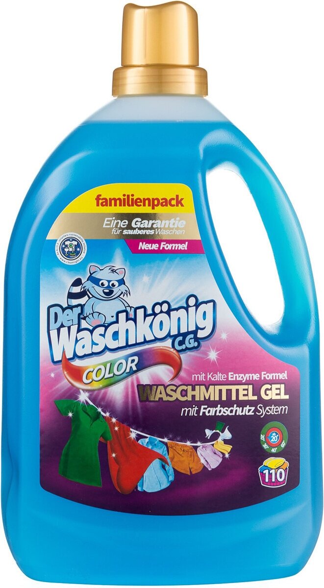 Der Waschkonig Гель для стирки цветных тканей Der Waschkonig C.G. Color 3.305 л