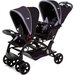 Прогулочная коляска для двойни Ramili Baby Twin ST, черный, цвет шасси: черный