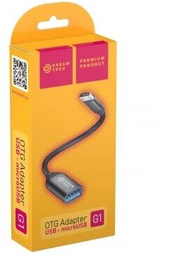 Адаптер OTG G1 MicroUSB — USB DREAM