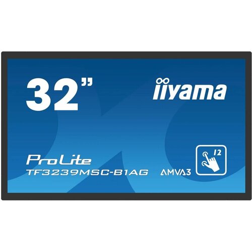 Монитор 32 liyama TF3239MSC-B1AG AMVAЗ Touch 1920х1080 8ms HDMI DisplayPort VGA 12663400₽
