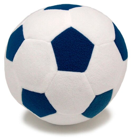 Мягкая игрушка Magic Bear Toys Мяч мягкий цвет бело-синий диаметр 23 см