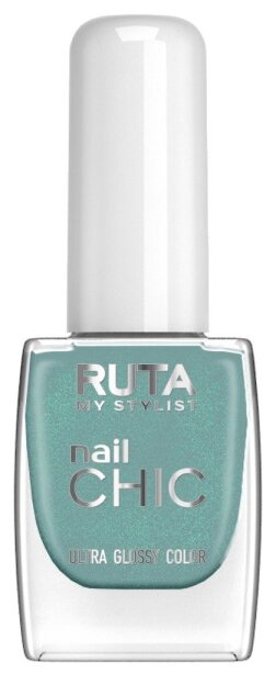 Лак для ногтей Nail Chic 91 искры бирюзы