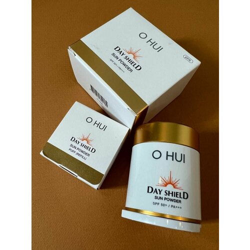 O HUI Солнцезащитная матирующая пудра для лица Day Shield Sun Powder SPF50+