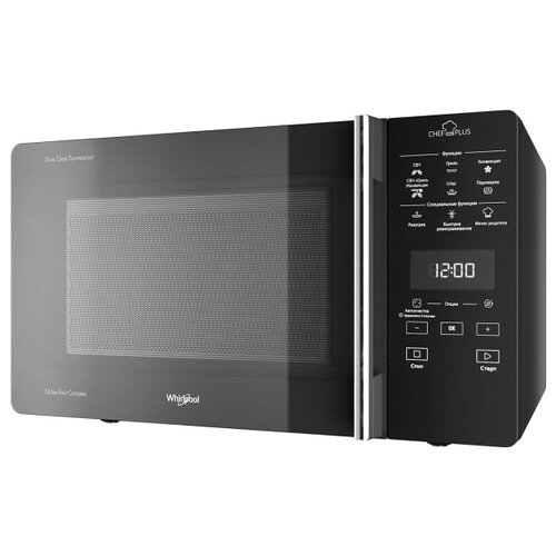 Микроволновая печь Whirlpool MCPS 349 BL, черный