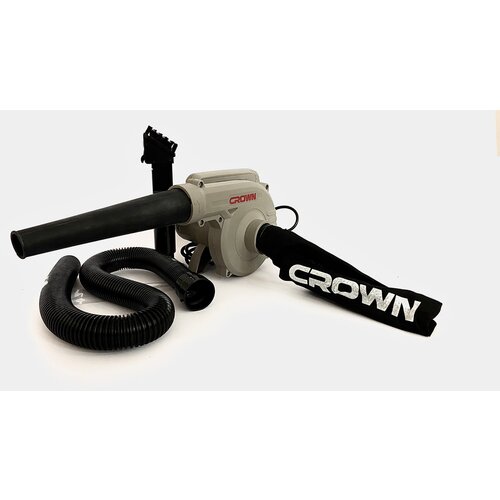 Воздуходувка пылесос электро CROWN CT17010V-A воздуходувка пылесос makita ub1103