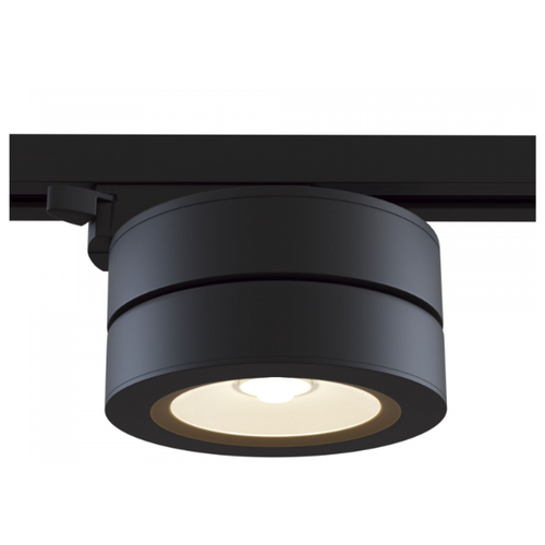 Трековый светильник-спот MAYTONI Track lamps TR006-1-12W3K-B, кол-во ламп: 1 шт., цвет арматуры: черный