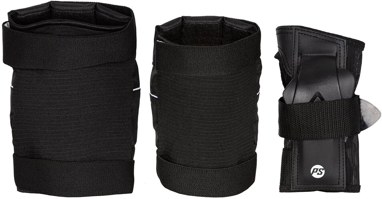 Комплект защиты для роликов Powerslide Standard Set Black (US: M)