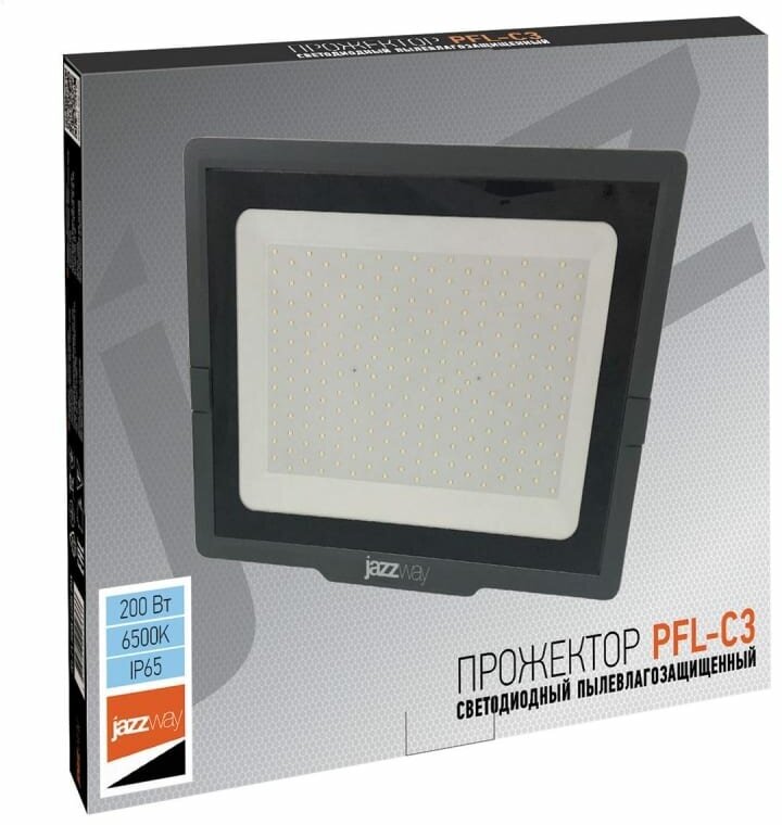 Прожектор PFL-C3 200Вт 6500К IP65 JazzWay 5023666 - фотография № 5