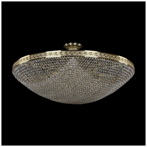 Люстра Bohemia Ivele Crystal 19321/90IV G, E14, 800 Вт, кол-во ламп: 20 шт., цвет: золотой