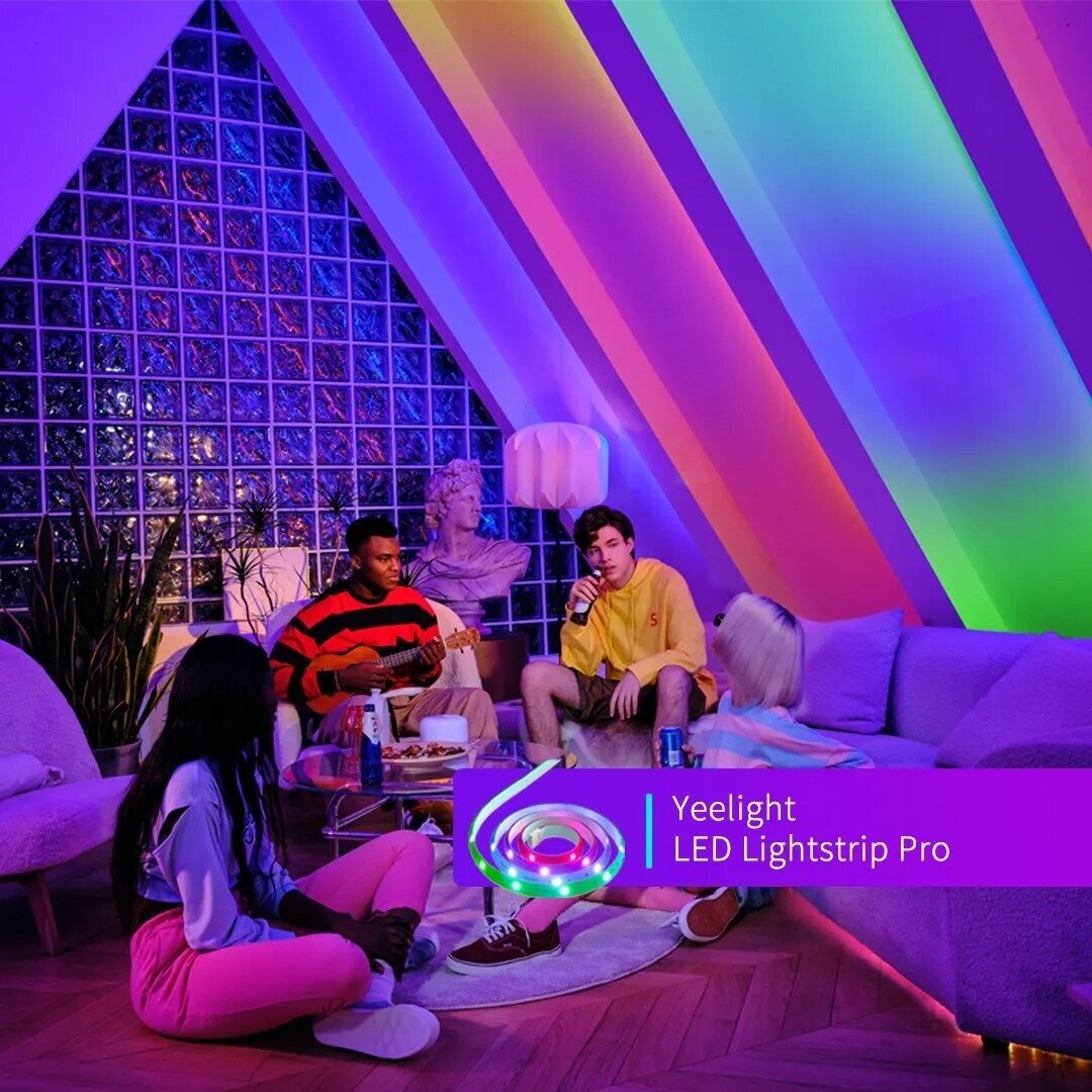 2м. Умная светодиодная лента Yeelight Lightstrip Pro YLDD005 - фото №11