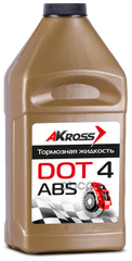 AKROSS AKROSS Тормозная жидкость DOT-4 (Золото) 455г AKROSS aks0001dot