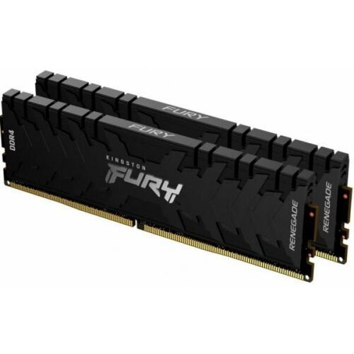 Модуль памяти DDR4 64GB 232GB Kingston FURY KF432C16RBK264 Renegade Black 3200MHz CL16 2RX8 135V 288-pin 16Gbit 2687000₽