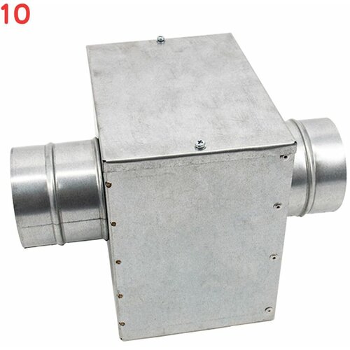 Фильтр для круглых воздуховодов d125 мм оцинкованный (10 шт.) тройник для круглых воздуховодов d125 мм 90 оцинкованный 10 шт