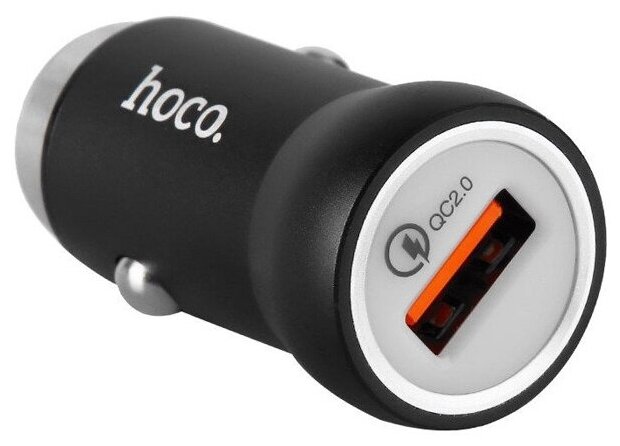 Автомобильное зарядное устройство Z4 QC2.0 Car charger Черный