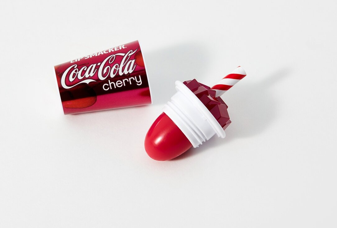 Бальзам для губ Lip smacker (Липсмайкер) с ароматом coca-cola cherry 7,4г Markwins Beauty Brands CN - фото №12