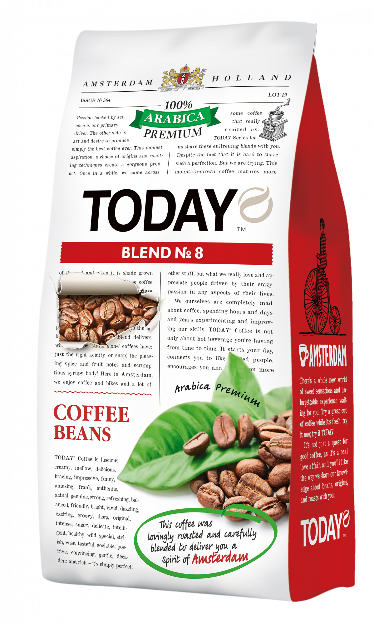 Кофе в зернах Today Blend №8 800г Ucc Coffee Benelux B.V. - фото №8