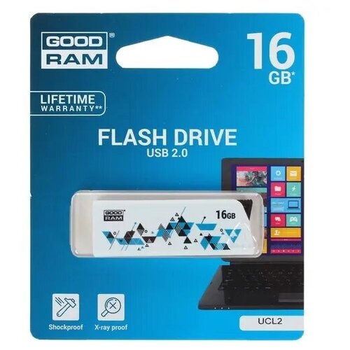 Память USB Flash 16 ГБ Goodram UCL2 [UCL2-0160W0R11]