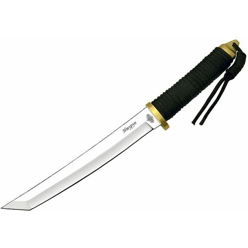 нож танто итуруп сталь 65х13 рукоять латунь нейлон Нож танто Итуруп