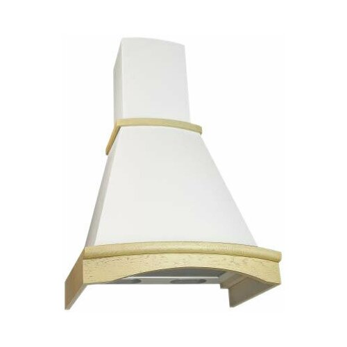 Вытяжка каминная Elikor Ротонда 60П-650-П3Л бежевыйдуб белый патиназолотистый ползунковое управление кв ii м-650-60-82 3335000₽