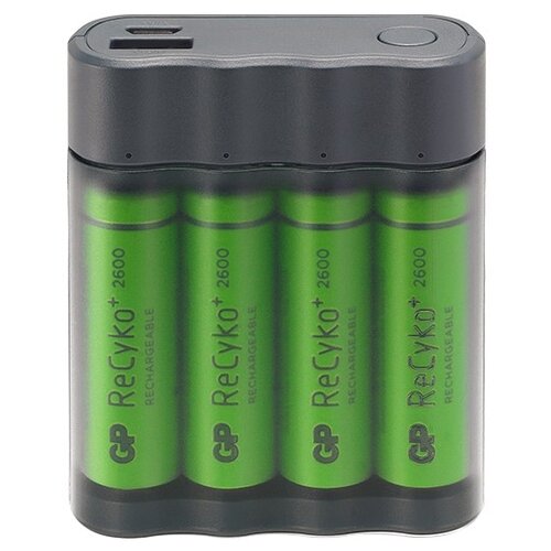 Портативный аккумулятор GP Charge AnyWay X411 серый 299900₽