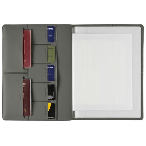 Папка для хранения документов Devon Maxi серая 3193₽