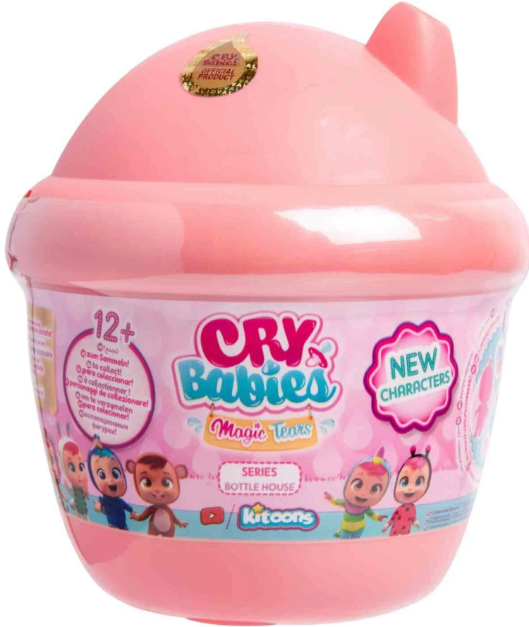 (Розовый) 98442 Пупс-сюрприз IMC Toys Cry Babies Magic Tears Series 1