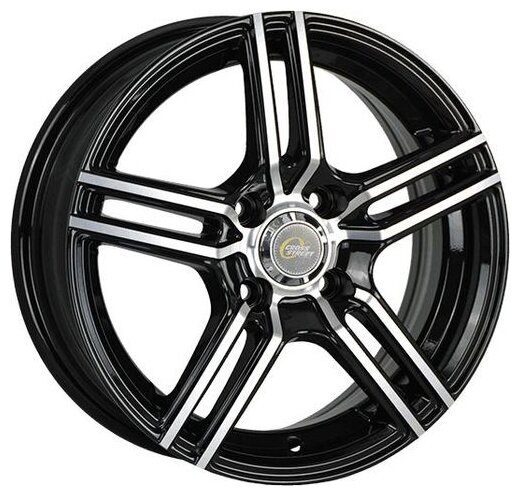 Диск колесный Cross Street Y3177 5.5x14/4x100 D56.6 ET49 BKF