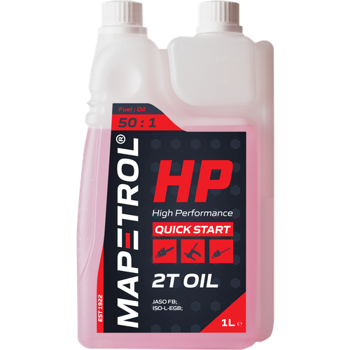 Масло для двухтактных двигателей Mapetrol HP High Performance 1л