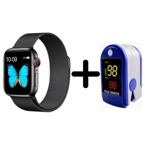 Умные часы BandRate Smart SX1818BBWB-SET2 с пульсометром мониторингом сна секундомером 745000₽