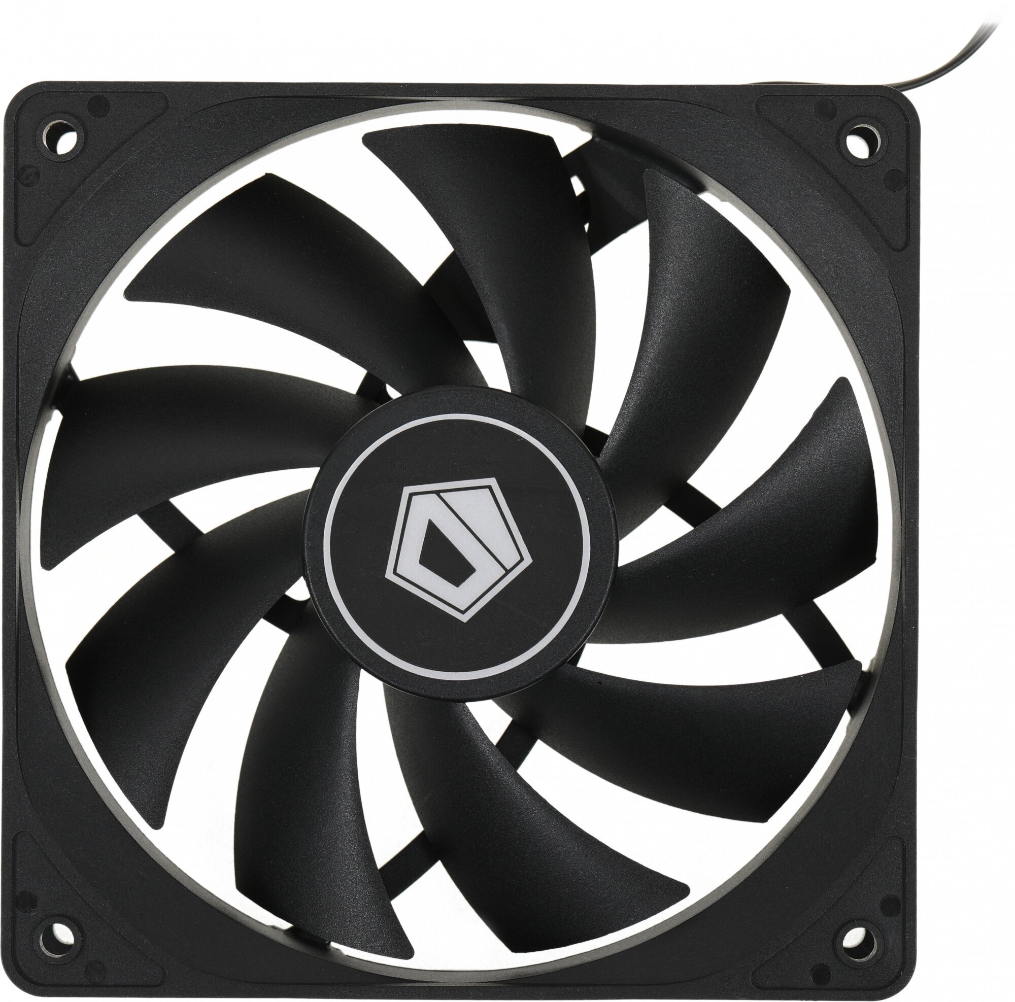 Вентилятор для корпуса ID-Cooling FL-12025K черный (1250 об/мин, 45 CFM, 21 дБ)