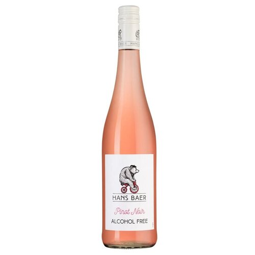 Вино безалкогольное Hans Baer Pinot Noir розовое 0,75л, 1 шт