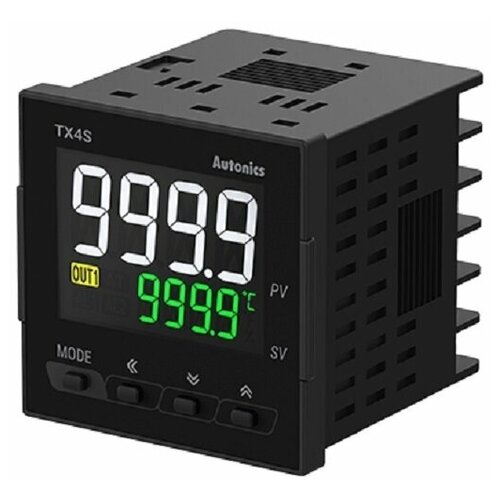 Контроллер температурный с ПИД-регулированием и ЖК дисплеем Autonics TX4S-14R