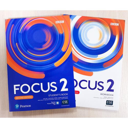 Focus 2 (2nd) Комплект Student's Book + Workbook + CD